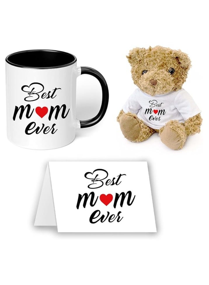 PRINTSHOP4ME Mother's Day Gift-Special Teddy Bear For Moms-Gift For Mom-Gift From Daughter To Mother-Gift For Mother  - Image 1