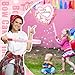 Feifeiya Coquette Pink Cake Piata Pink Girls Party Piata Bundle with a Blindfold Bat and Confetti Birthday Party Supplies Heart Shaped Piata - Image 4