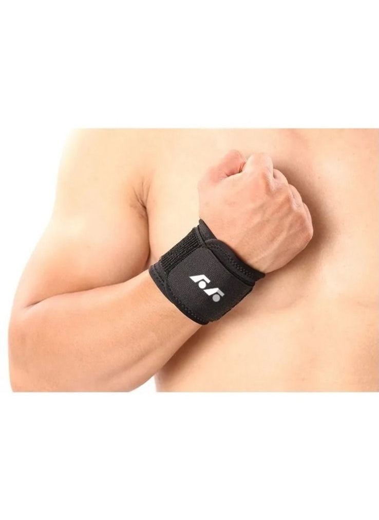 2 Pack Wrist Brace Adjustable Wrist Support, Wrist Straps for Fitness Weightlifting, Tendonitis, Carpal Tunnel Arthritis, Highly Elastic Wrist Wraps for Relief Wrist Pain(Black)