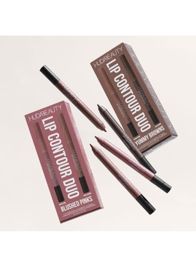 Huda ثنائي تحديد الشفاه بلون الوردي الجميل، 2 × 0.3 جرام - Image 5