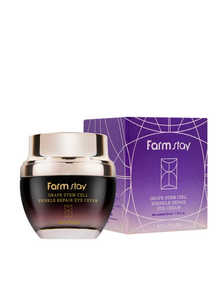 Farm Stay Eye Cream Grape Stem Cell Wrinkle Repair - Image 1