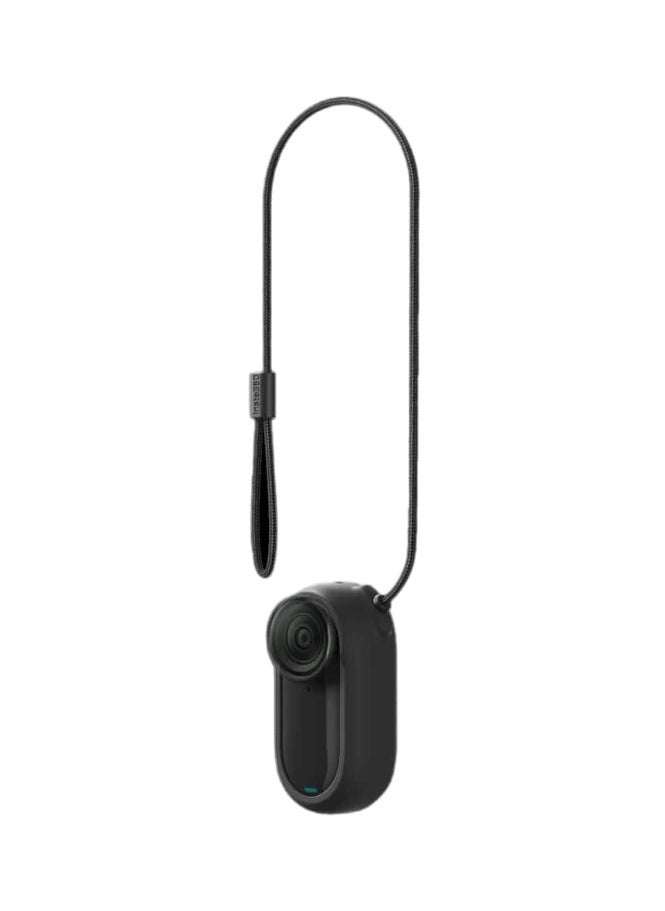 Insta360 - GO 3S Mount Magnetic Pendant Safety Cord - Black - Image 1