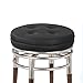 BAIBU baibu Super Breathable Round Bar Stool Cover Seat Cushion Black 12"  - Image 2