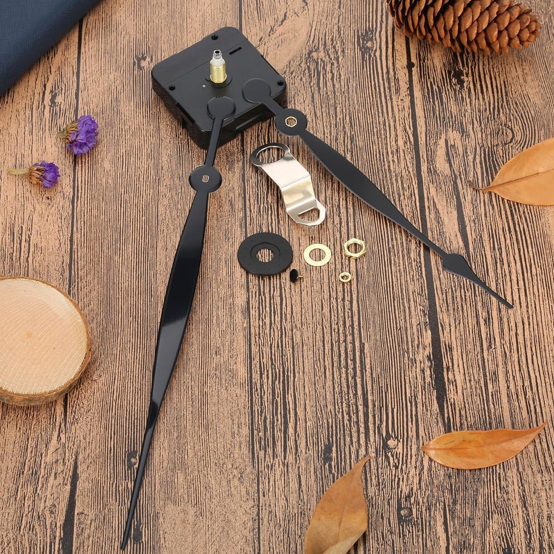 Hicarer High Couple Quartz Clock Movement Replacement Parts with Long Hands and Spade Hanger 208mm82 Inch - Image 5