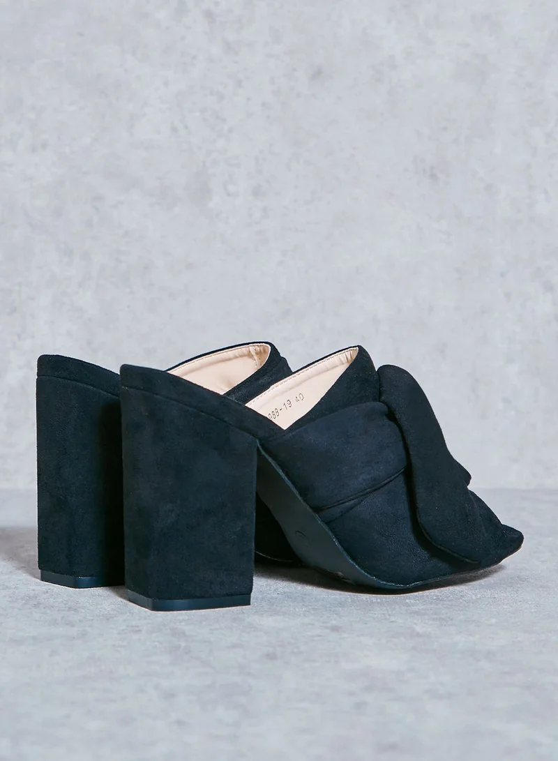Coco Knot Front Mule