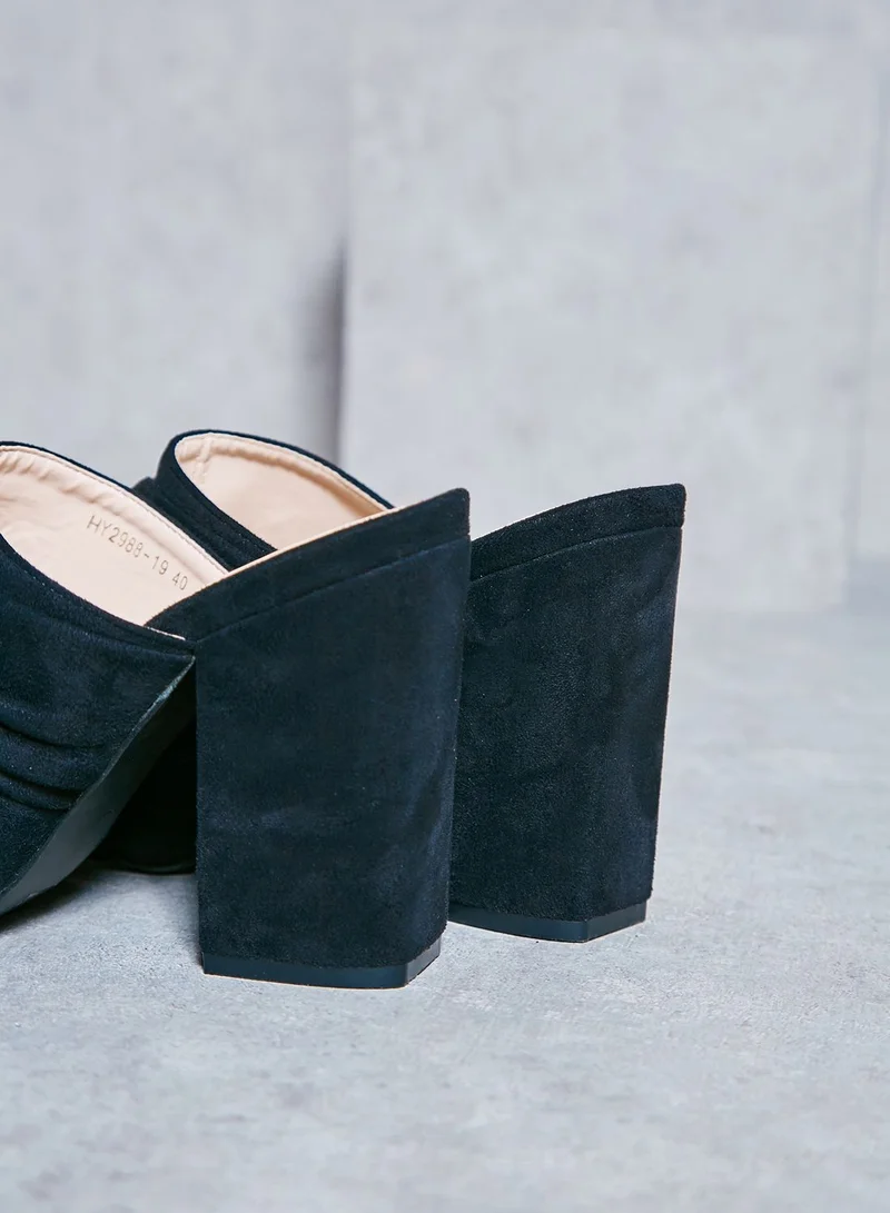 Coco Knot Front Mule