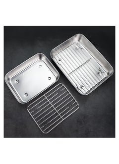Excefore Dumpling Storage Box for Freezer, Stainless Steel Freezer Food Container with Lid and Mesh Rack Stackable Refrigerator Bins For Kitchen Storage Organizer  - Image 5