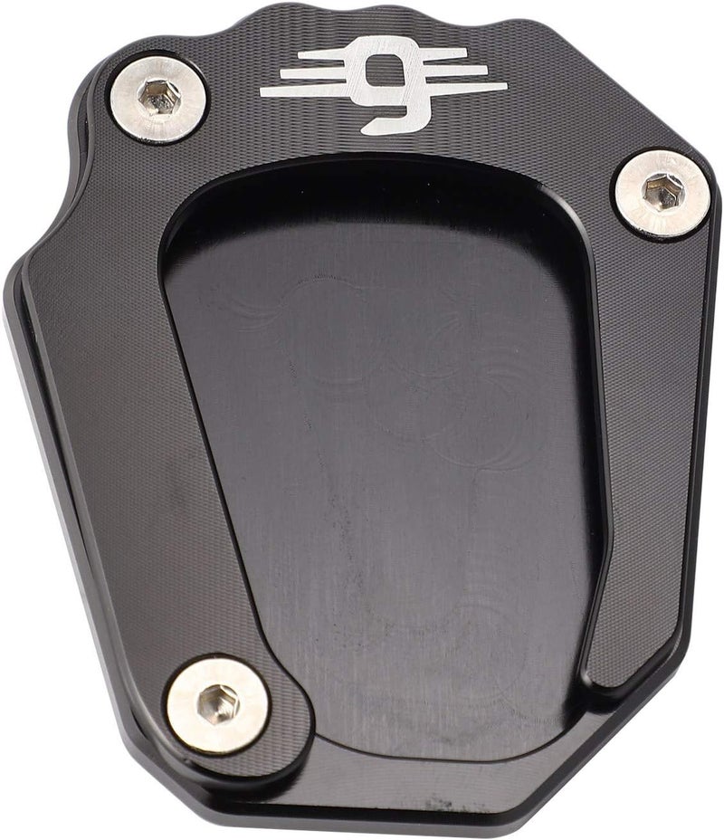 Motorcycle Side Stand Extender - Black Alloy Extension Plate for BMW K1600GT K1600GTL 2017-2019, Enhanced Stability Support for Heavy-Duty Bike Parking - Image 5