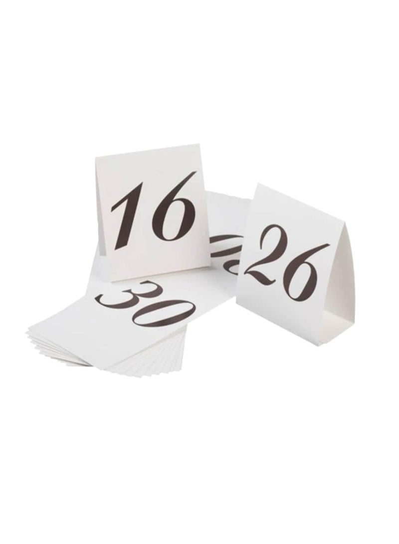 علامات رقم الجدول # 16-30-5 × 5 × 2.25 بوصة - Image 2