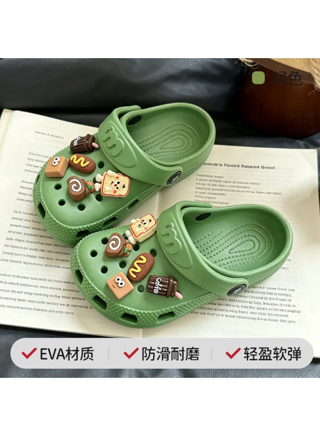 Children's Slippers, Baby Clogs, Boys' Summer Sandals, Girls' Slippers, Parent-child Non-slip Beach Shoes, Indoor And Outdoor Sandals