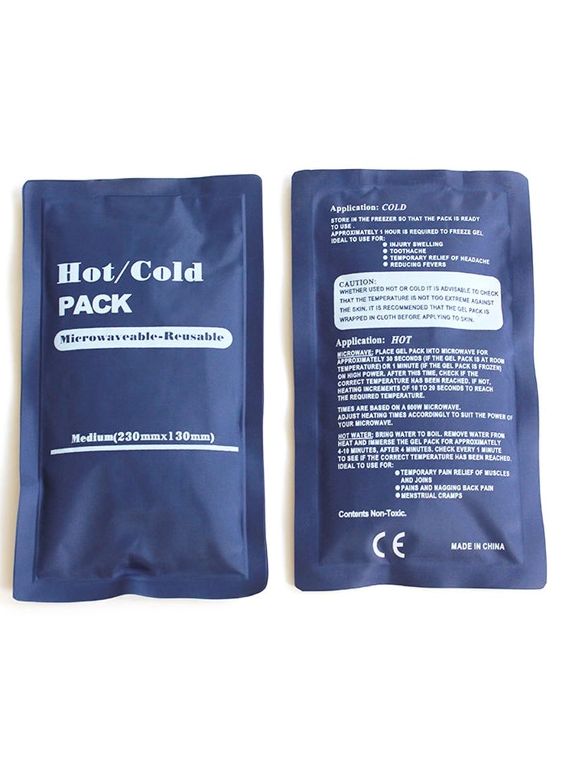 Hot Cold Reusable Gel Pack Ice Pad Hot Warm Cold Therapy Compress to Back,Shoulder,Knee,Hip,Neck,Ankle - Image 3