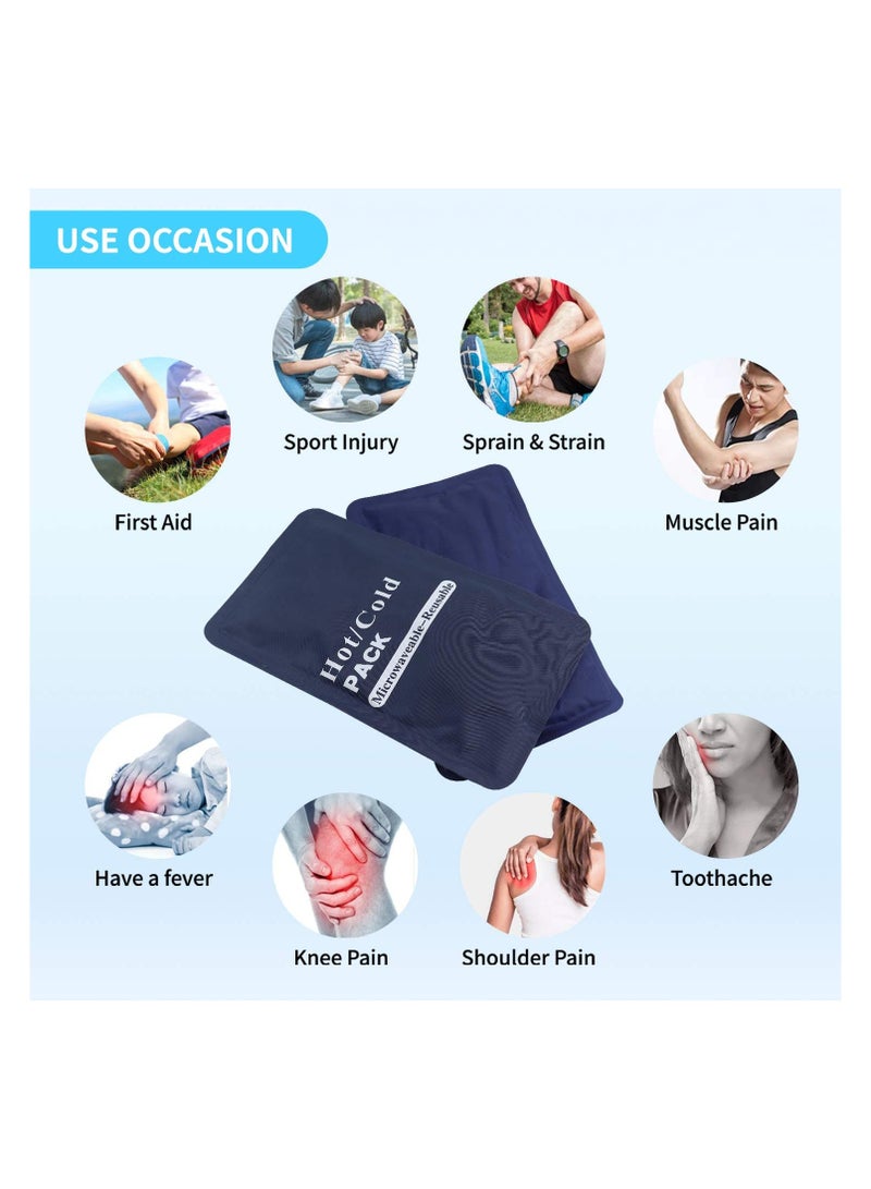 Hot Cold Reusable Gel Pack Ice Pad Hot Warm Cold Therapy Compress to Back,Shoulder,Knee,Hip,Neck,Ankle - Image 4
