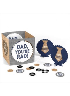 Big Dot of Happiness My Dad Is Rad Father Day Centerpiece And Table Decoration Kit  - Image 4