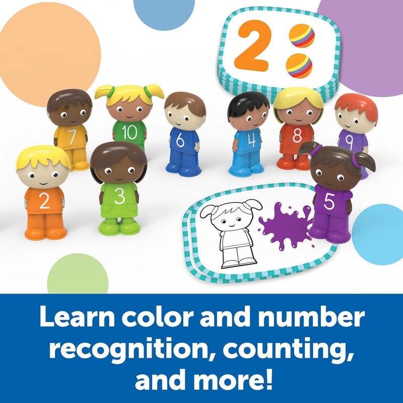 Learning Resources Skill Builders! Toddler 1-10 Counting Kids - 20 Pieces, Ages 2+ Toddler Learning Activities, Educational Activities for Toddlers, Preschool Must Haves - Image 3