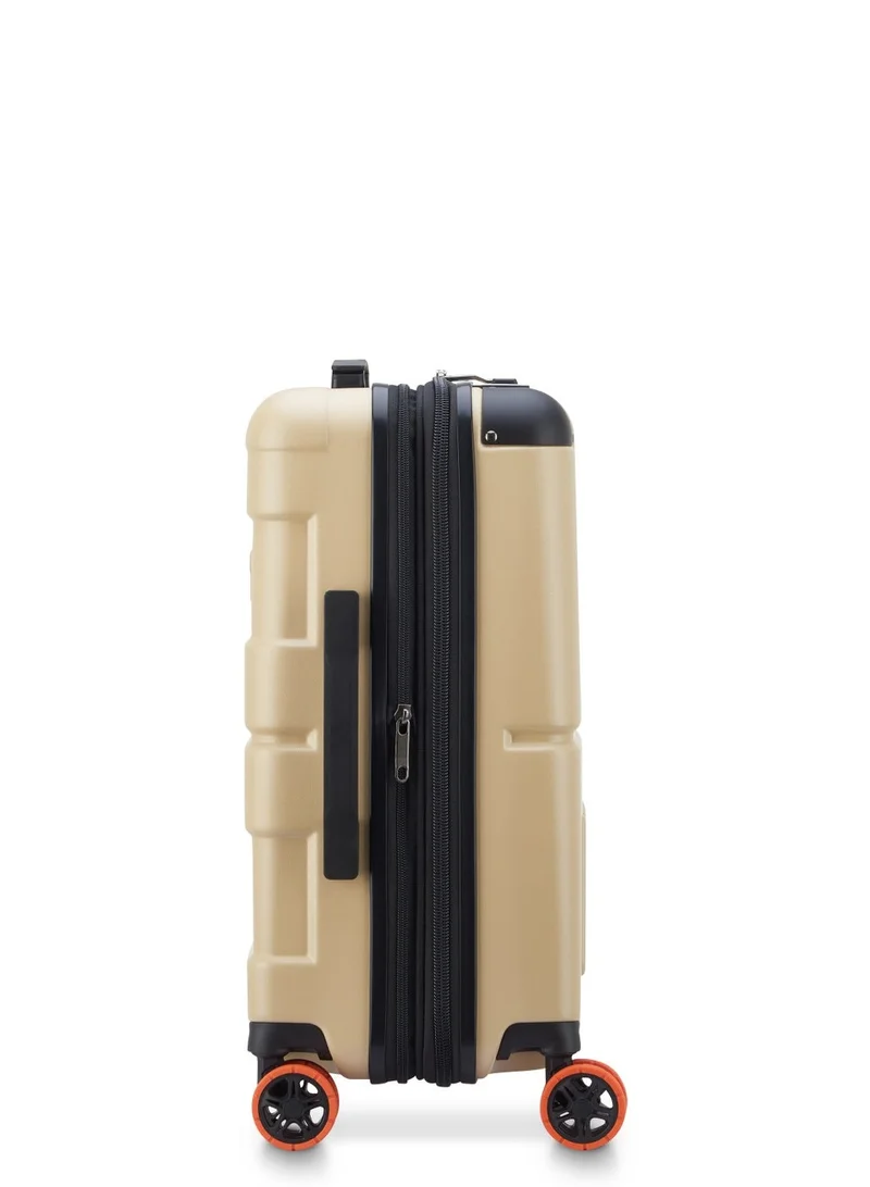 Jeep  Jh002B 55 cm Hardcase 4 Double Wheel  Expandable Cabin Lugggae  Trolley Warm Sand  | Best Price UAE