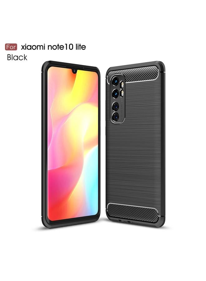 إيروريكس جراب لهاتف Xiaomi Mi Note 10 Lite مصنوع من ألياف الكربون TPU بملمس ناعم - Image 1