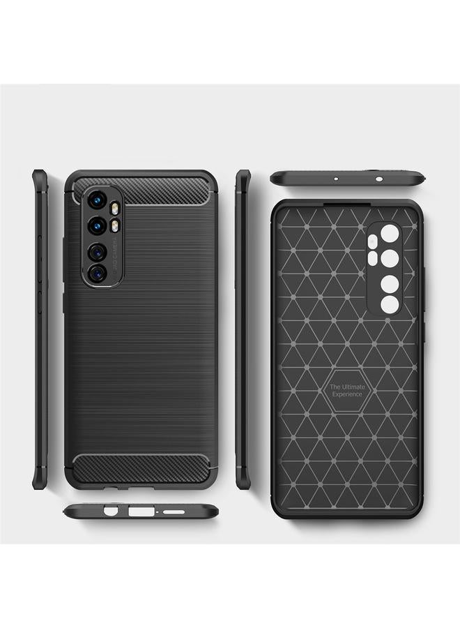إيروريكس جراب لهاتف Xiaomi Mi Note 10 Lite مصنوع من ألياف الكربون TPU بملمس ناعم - Image 3
