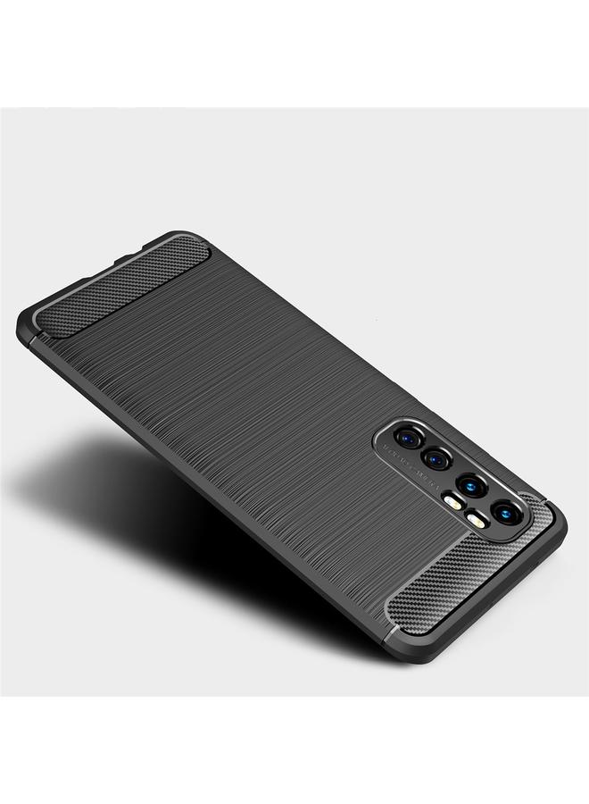 إيروريكس جراب لهاتف Xiaomi Mi Note 10 Lite مصنوع من ألياف الكربون TPU بملمس ناعم - Image 2