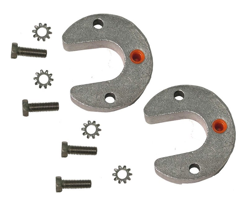 Performance Aluminum Boat Motor Anode for Mercrusier Drive Trim Cylinder Alpha, BKIT00042A 2-Pack Anode - Image 1