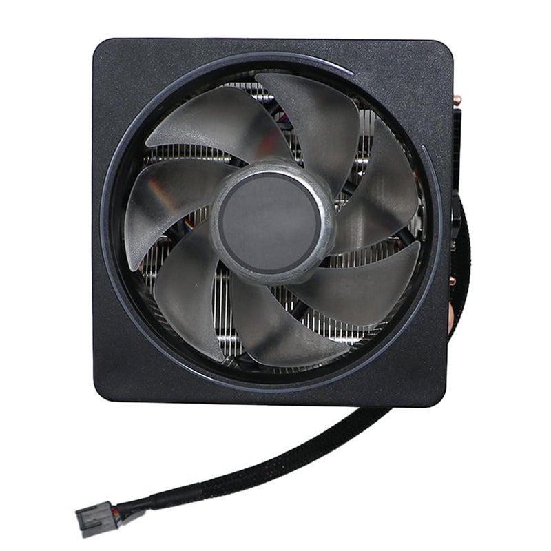 WSHAITE CPU Wraith Cooler Prism Aluminum Heat Sink Copper Core Base 4-Pin PWM 95mm Fan Pre-Applied Thermal Paste Compatible with AMD Socket AM5 AM4 AM3 AM2 Ryzen 7 1700X 1800X 2700X 3700X 4700X 5700X Fan - Image 4