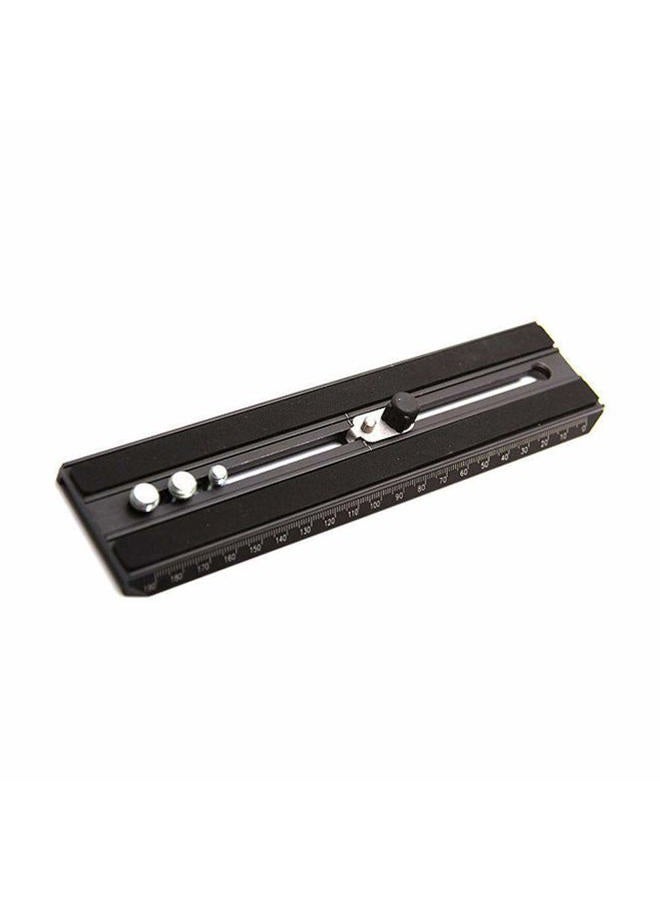 Manfrotto 357PLONG Long Rapid Connect Mounting Plate,Black - Image 2