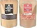 52USA Whole Black Peppercorns 12 oz  Himalayan Pink Salt Coarse Grain 2 lb  Salt and Pepper Grinder Black Peppercorn Refil Pink Himalayan Sea Salt 2 Piece Set - Image 2