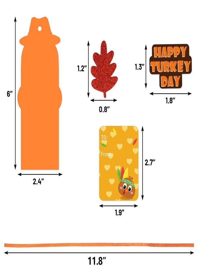 Fancy Land 36 Sets Thanksgiving Crafts for Kids Fall Foam DIY Turkey Bookmarks Craft Kits Thanksgiving Classroom Activities Decorations - Image 2