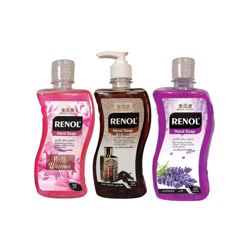 غسول وصابون لليدين من Renol - 500 مل