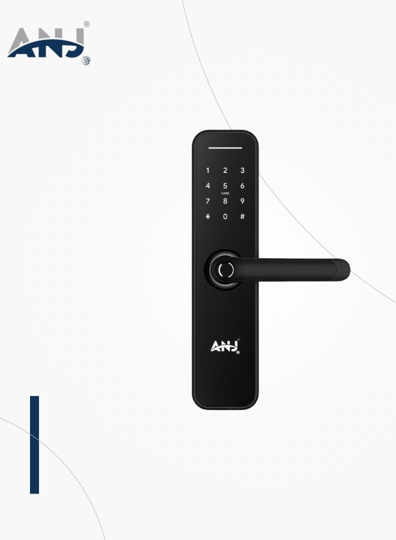 اي ان جي قفل ذكي ANJ لباب رئيسي (متوسط) - Image 1
