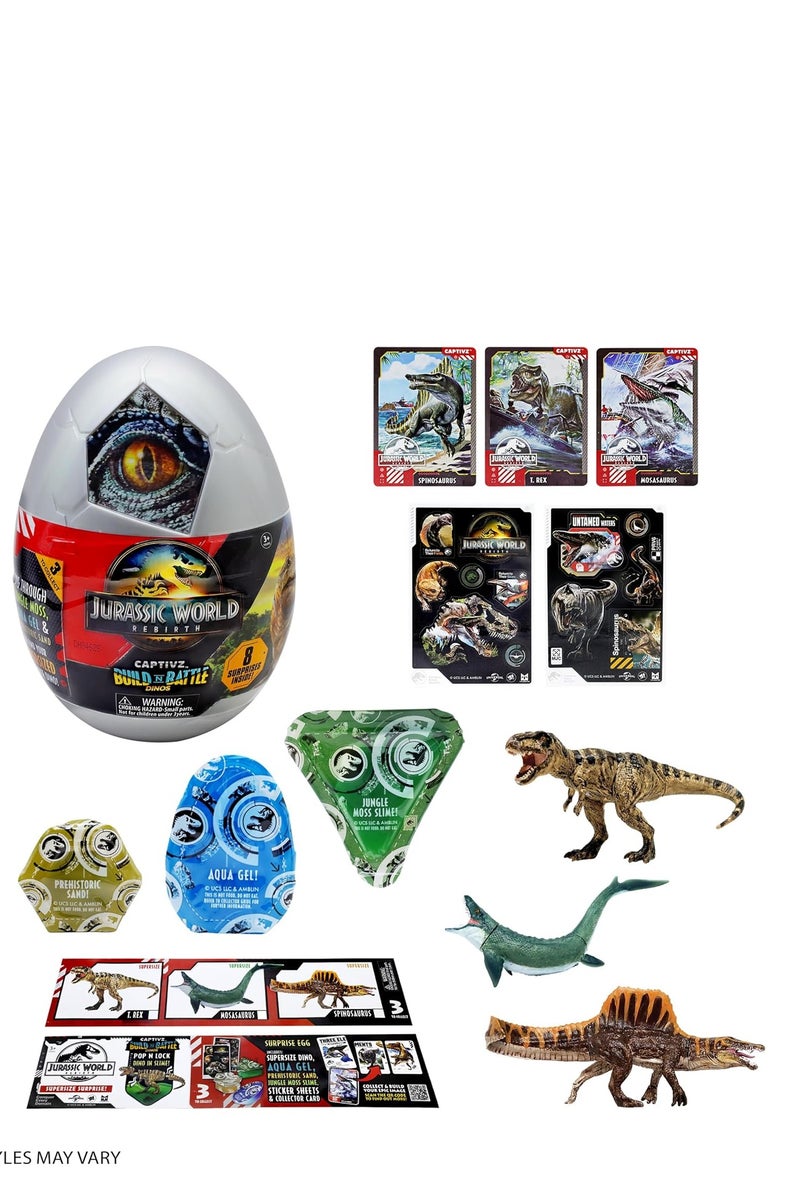 Jurassic World Rebirth Captivz Surprise Egg (TM-T01533) - Image 2
