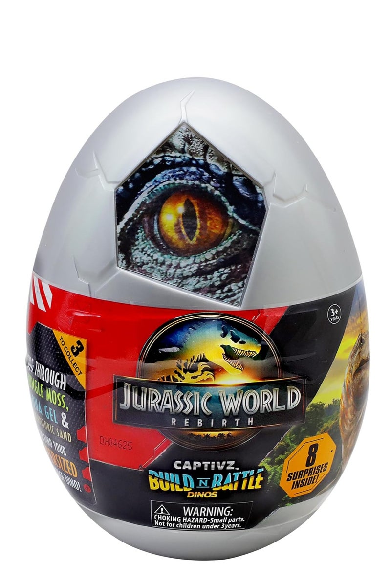 Jurassic World Rebirth Captivz Surprise Egg (TM-T01533) - Image 1