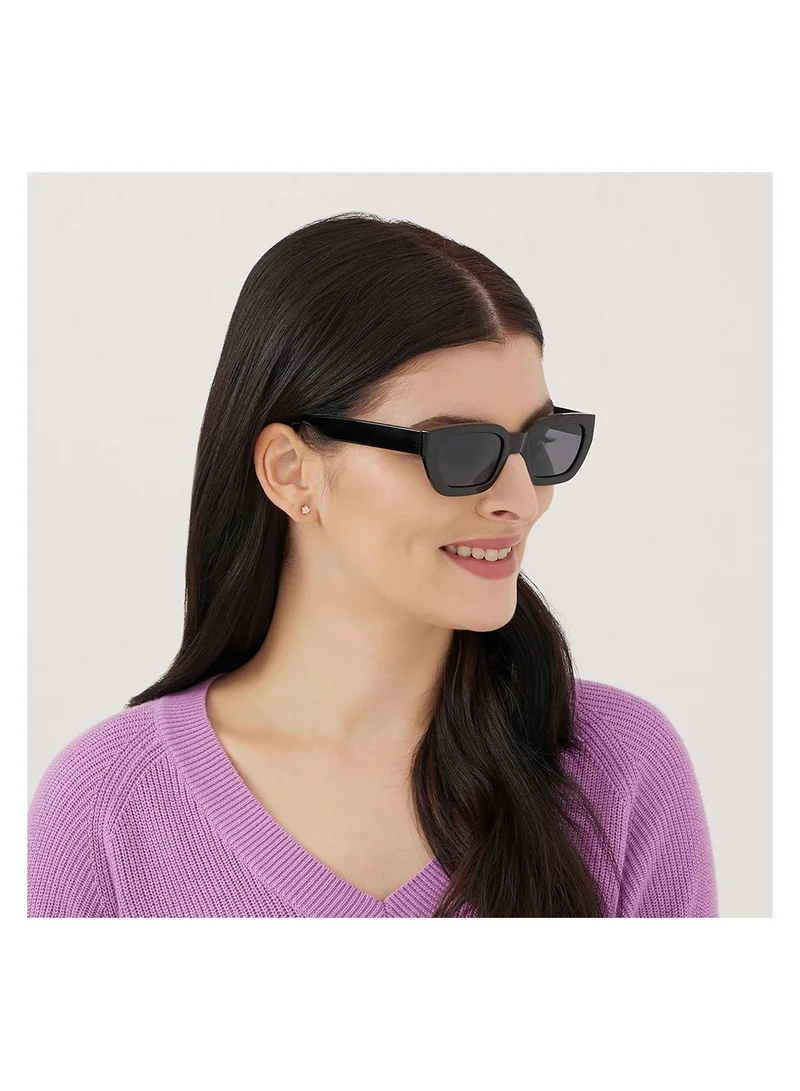 Blackout BlackOut INDACO Women’s Square Sunglasses with UV400 Protection