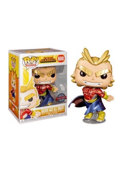 NIBEMINENT Pop! Animation: My Hero Academia S3 All Might (Metallic) Exclusive Collectable Vinyl Figure, 43822 3.75inch  - Image 3