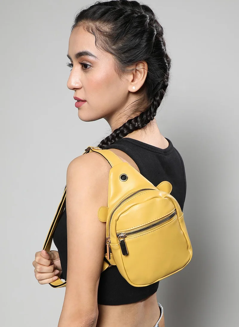 Haute Sauce Zippered Sling Bag
