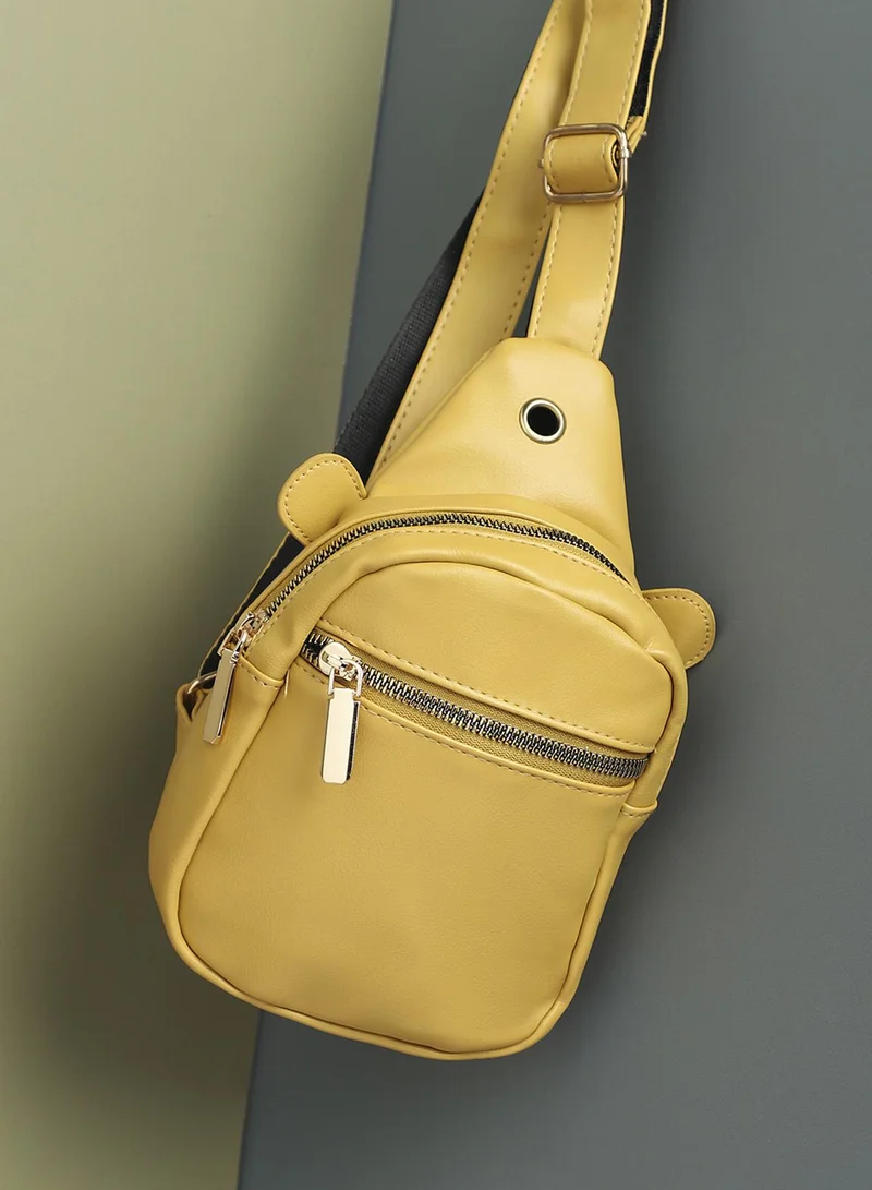 Haute Sauce Zippered Sling Bag