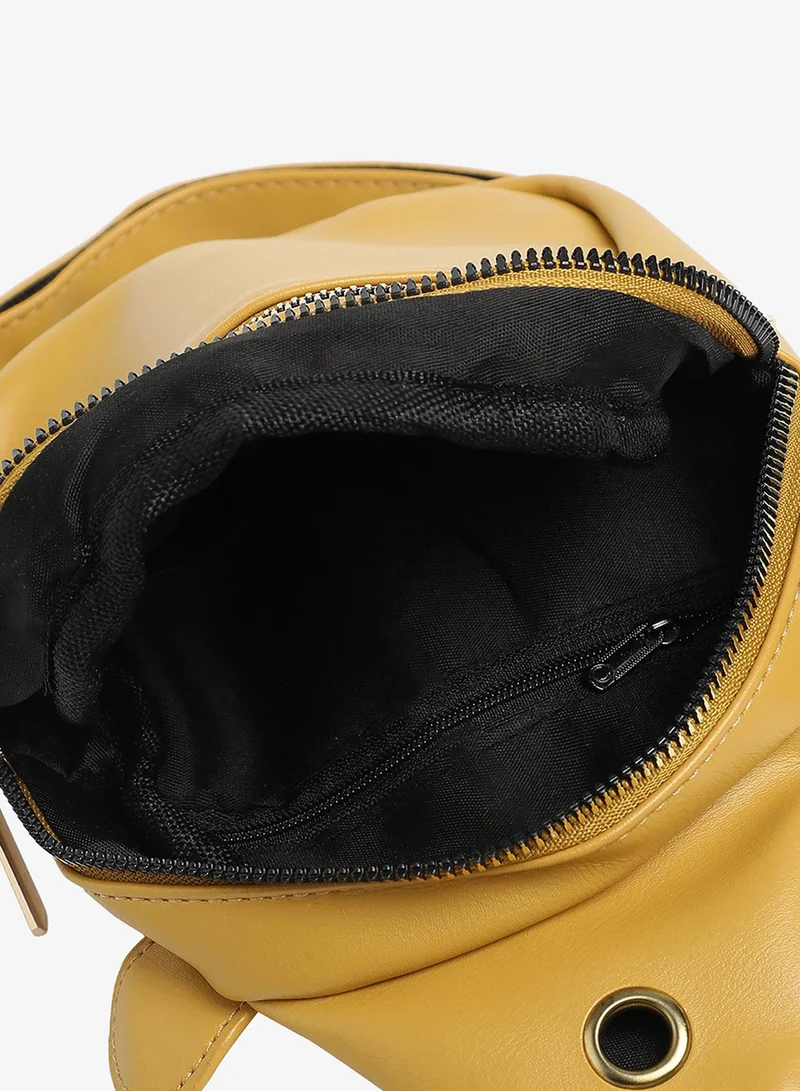 Haute Sauce  Zippered Sling Bag  | Best Price UAE