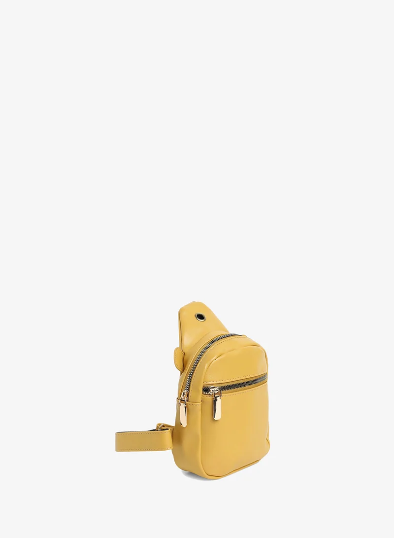 Haute Sauce  Zippered Sling Bag  | Best Price UAE