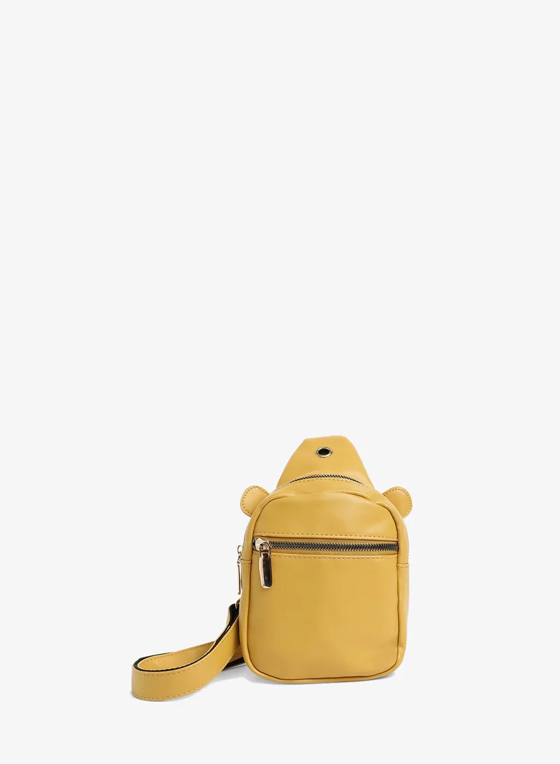 Haute Sauce  Zippered Sling Bag  | Best Price UAE