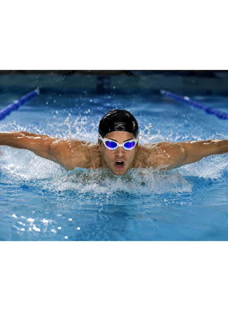 speedo Premium Mirrored Professional Swimming Goggles with Twist Lock Protective Case - Image 4