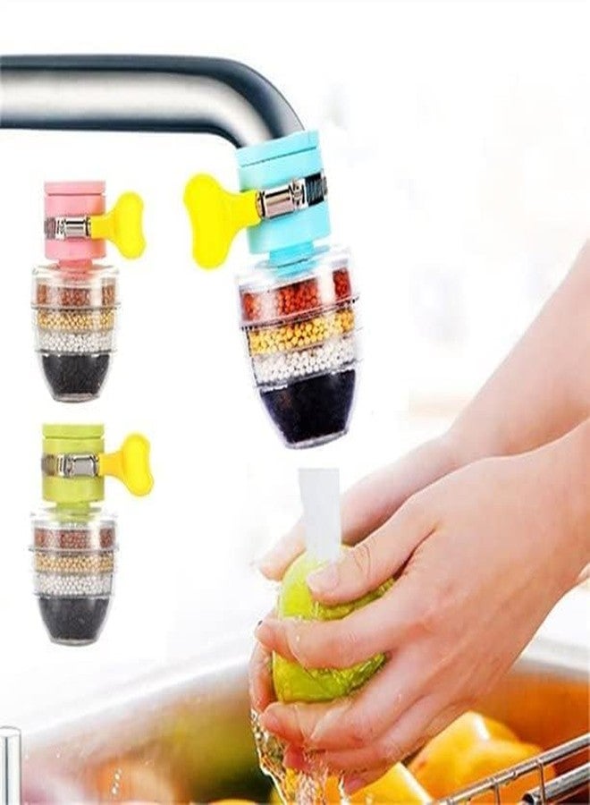 GEUTIERL Multi-Layer Fine Filter Faucet Anti-Splash Water Saving Shower Head (Multicolor) pack of 1 - Image 5
