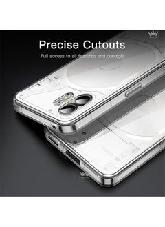 Waldic Silicone Protective Back Case Cover For Nothing Phone (2) - Clear  - Image 4