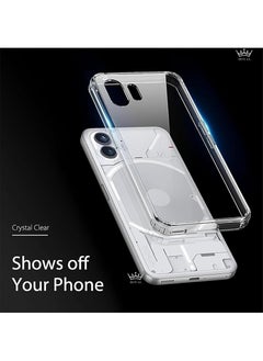 Waldic Silicone Protective Back Case Cover For Nothing Phone (2) - Clear  - Image 5