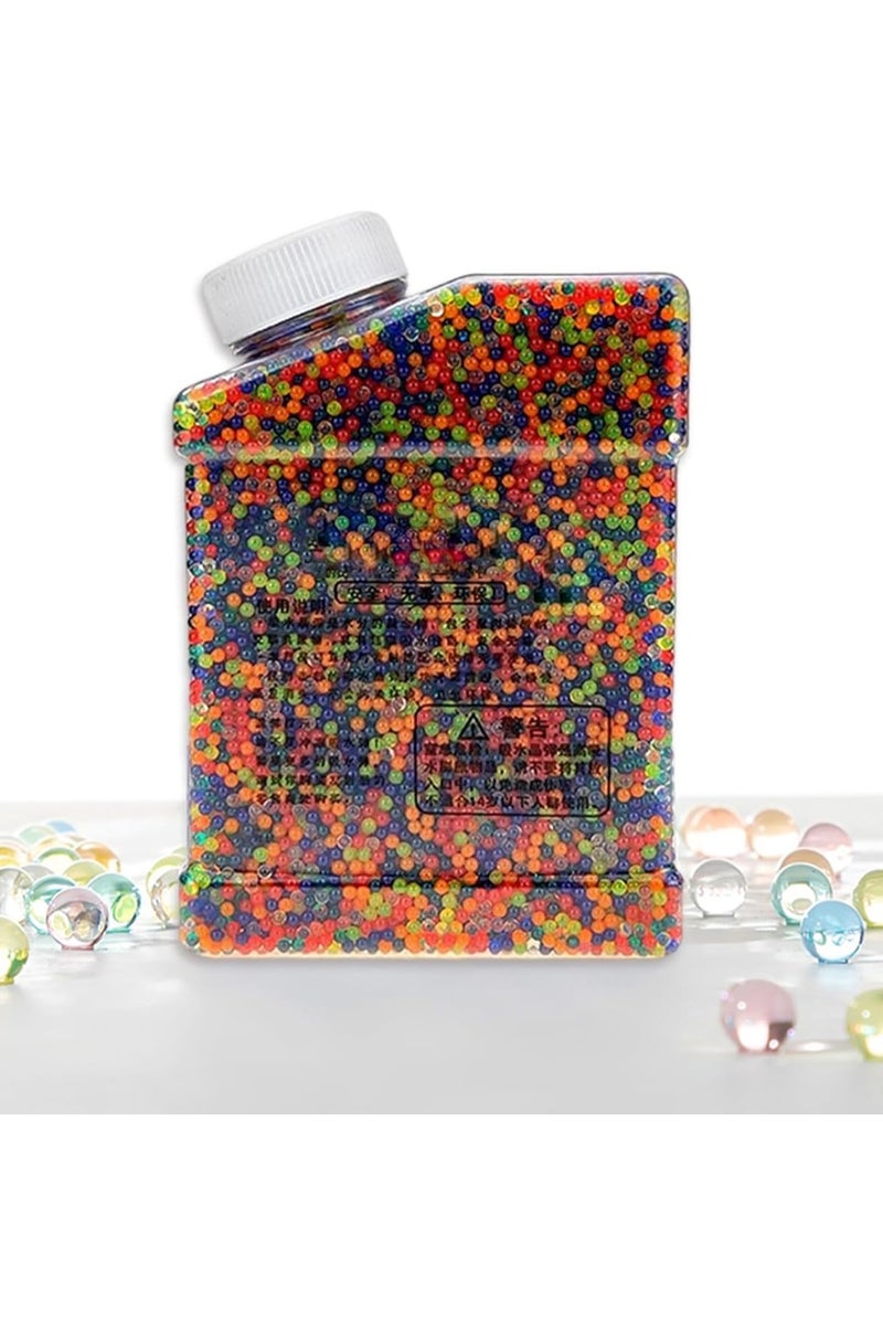 استخدامات متعددة – مثالية للمسدسات المائية، اللعب الحسي، الديكور، والحرف اليدوية. آمنة للأطفال – مصنوعة من مواد غير سامة وقابلة للتحلل، مناسبة لجميع الأعمار. ألوان زاهية – أحمر، أزرق، أخضر، أصفر، برتقالي تضيف لمسة مرحة لأي مساحة. سهلة الاستخدام – فقط انقعها في الماء وشاهدها تكبر خلال ساعات قليلة. ترطيب التربة – تحافظ على رطوبة التربة وتقلل الحاجة للسقي المتكرر. راحة واسترخاء – ملمس ناعم مثالي لألعاب التأمل والعلاج الحسي. كمية ضخمة – 50,000 كرة تكفي لاستخدامات متعددة لفترة طويلة. - Image 1