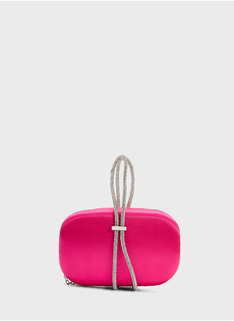Ella Limited Edition - Diamante Detail Clutch Bag - Image 1