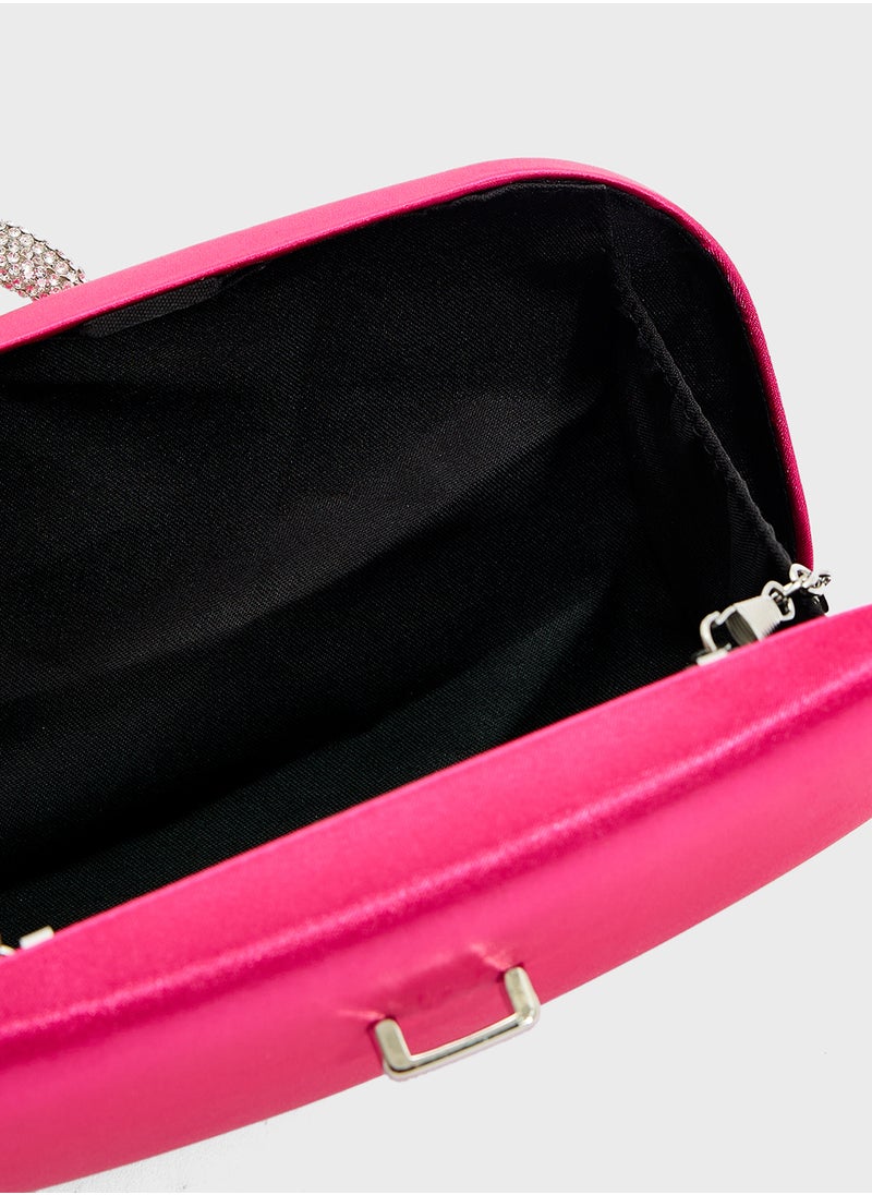 Ella Limited Edition - Diamante Detail Clutch Bag - Image 1