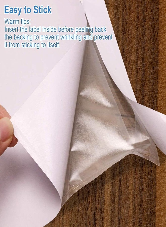 SJPACK Packing List Envelope 4.5x5.5 inches -100 Pieces in Transparent Adhesive File Bag For Shipping Labels And Invoices - Image 5