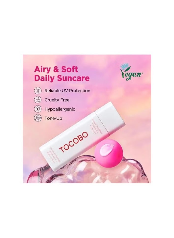 Tocobo Tocobo Vita Tone Up Sun Cream SPF50+ PA++++ 2.82oz / 50ml Vegan Sunscreen - Image 3