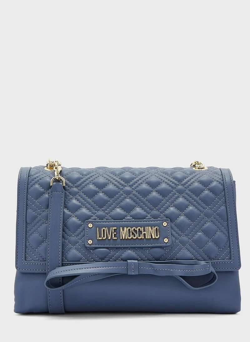 Love Moschino Quilted Crossbody Bag
