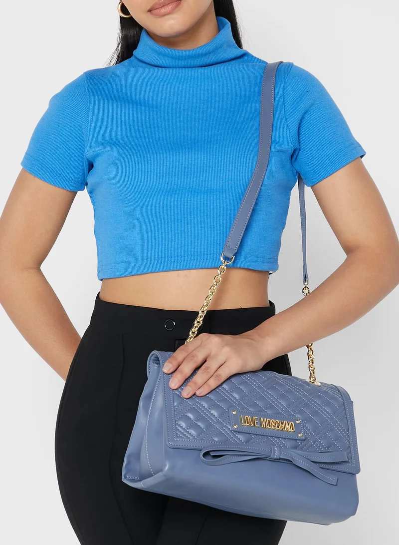 Love Moschino Quilted Crossbody Bag
