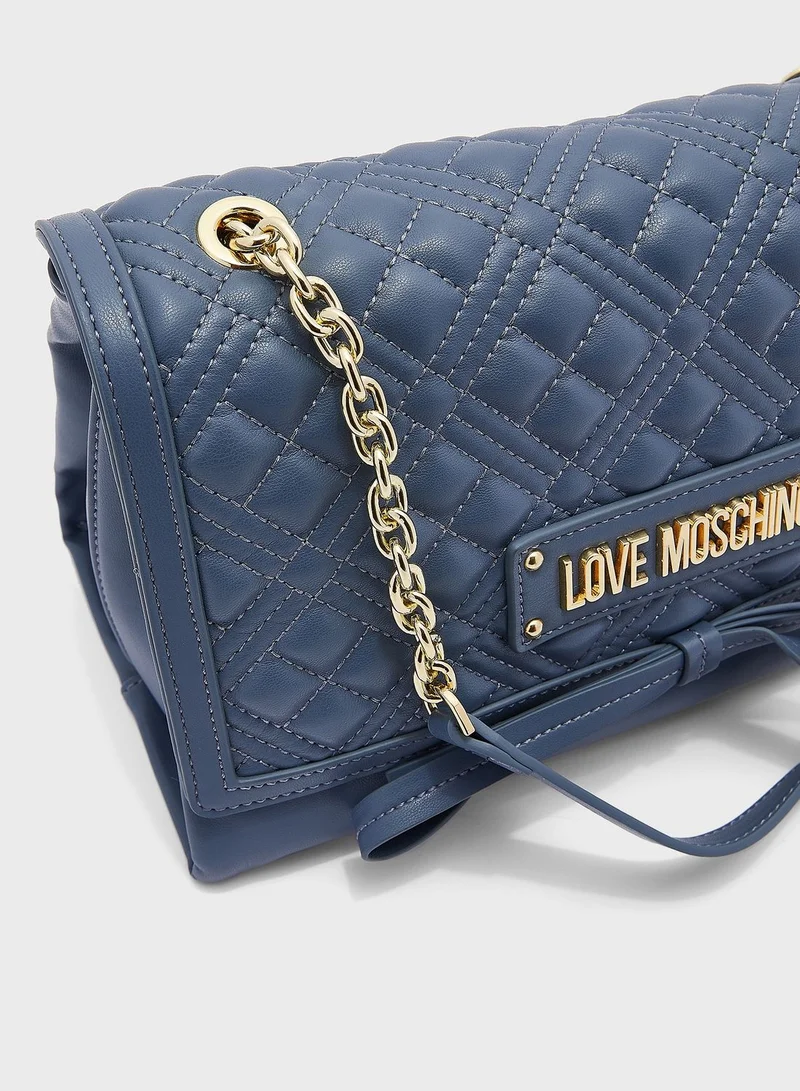 Love Moschino Quilted Crossbody Bag